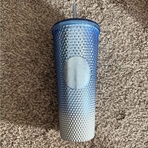 Starbucks Blue/Silver Ombré Cold Cup
